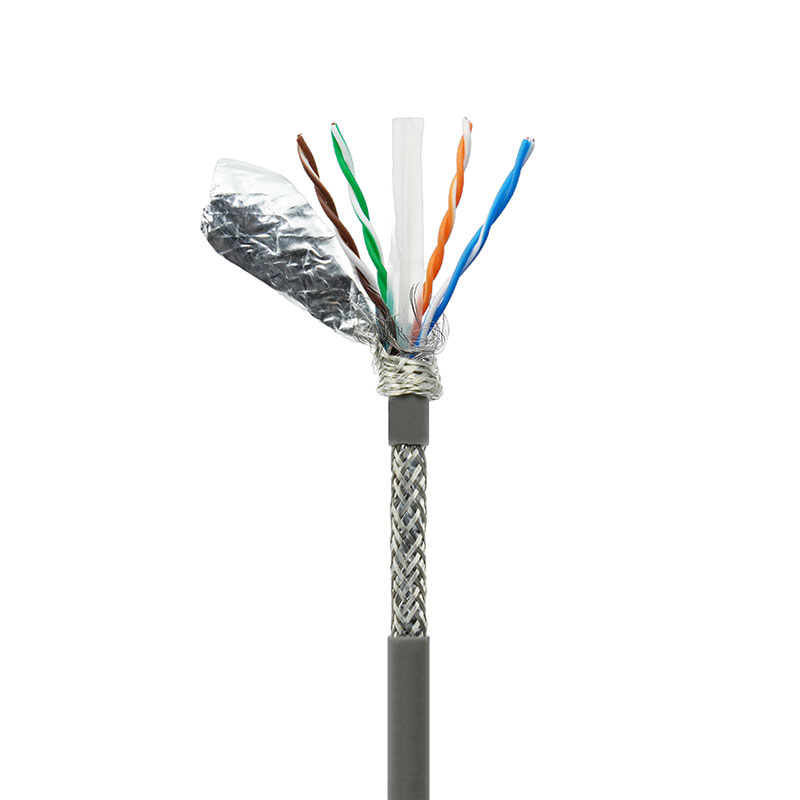 Câble réseau à paire torsadée blindé de catégorie 6