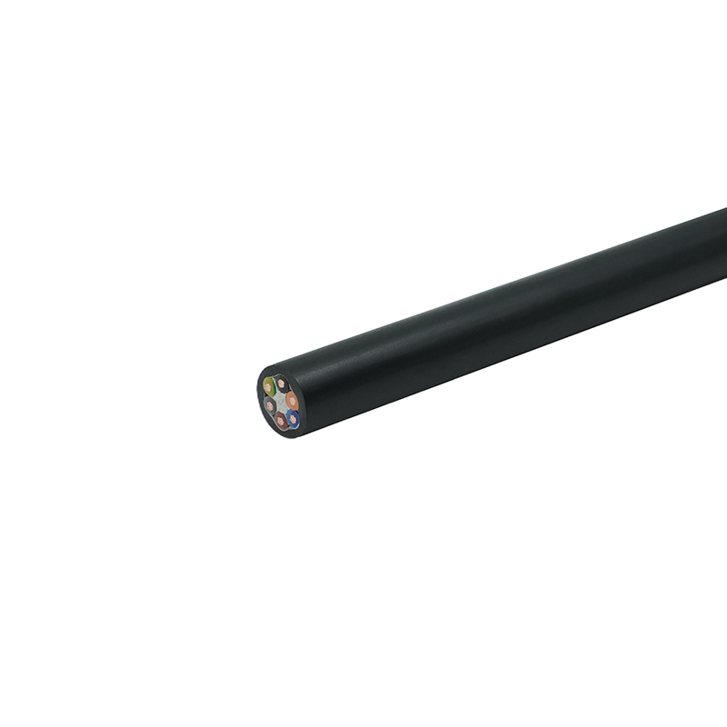 Câble flexible isolé et gainé de PVC à noyau de cuivre