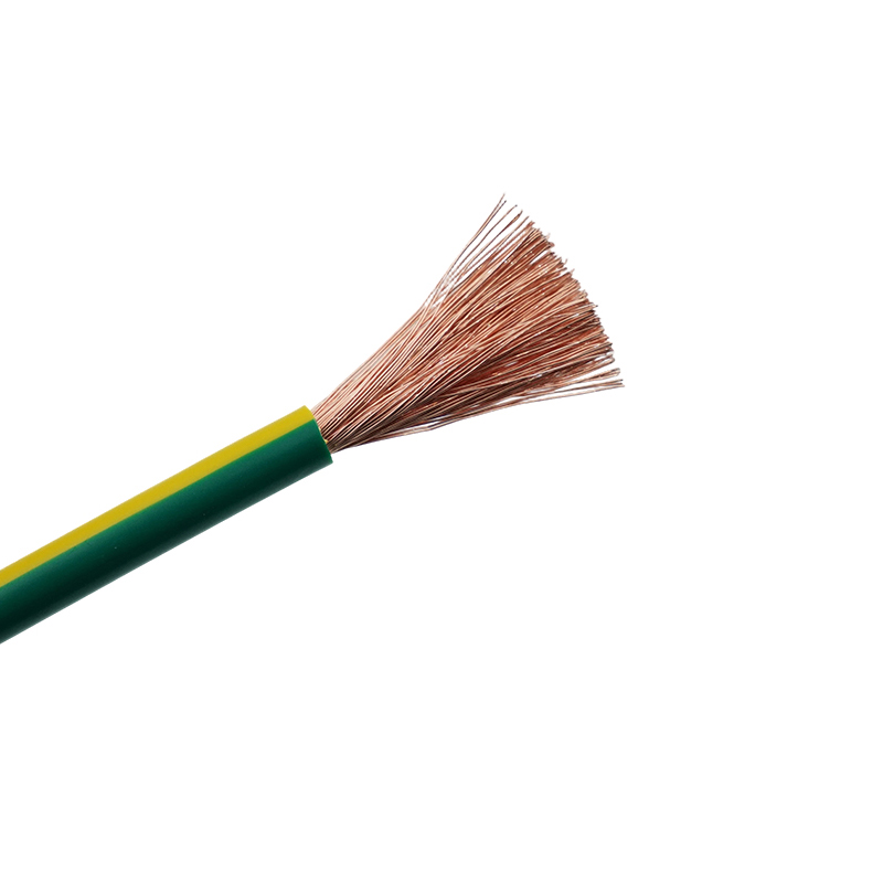 Fil flexible isolé en PVC à noyau de cuivre (H05VVC4V5-K 5G1.0)