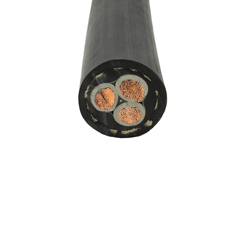 Câble flexible en caoutchouc résistant à l'huile pour extérieur robuste